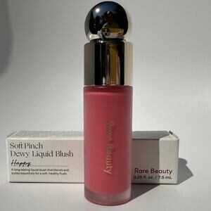 Rare Beauty by Selena Gomez Soft Pinch Dewy Liquid Blush Happy Cool Pink Radiant